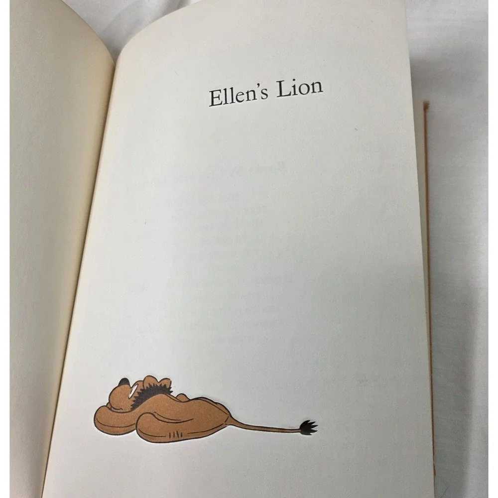 Vintage‎ Ellen's Lion Crockett Johnson Children's Stories Illustrated Hardcover